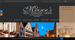 Desktop Screenshot of meisers-cafe.de